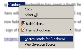 example of highlight searching