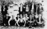 Picture relating to Canungra - titled 'Social outing at Canungra, ca. 1914'