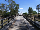 Picture relating to Koondrook State Forest - titled 'Bridge to Gunbower Island,over gunbower creek'