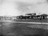 Picture relating to Canberra - titled 'Hotel Canberra from Commonwealth Avenue - Main entrance'
