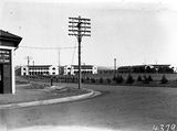 Picture relating to Canberra - titled 'Civic Centre, Sydney and Melbourne buildings from Canberra Times Office in Mort Street, Braddon.'