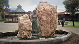 Saint Barbara Square and Statue Hannan Street Kalgoorlie
