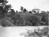 Picture relating to Molonglo River - titled 'Christmas Cards for the Governor General", Government House, Yarralumla from the Molonglo River".'