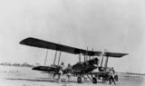 Picture relating to Hughenden - titled 'First plane into Hughenden, Queensland, ca. 1925'