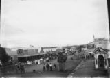 Picture relating to Pittsworth - titled 'Scene in Yandilla Street showing the aftermath of the fire, Pittsworth, 1912'