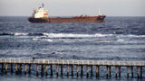 Picture relating to Point Lonsdale - titled 'Ship passing Point Lonsdale Vic.'