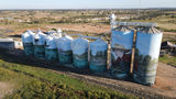 Picture relating to Yelarbon - titled 'Yelarbon - Grain Silo Murals'