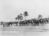 Picture relating to Bowen - titled 'Staging of a re-enactment in Bowen, 1951'