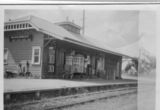 Picture relating to Mundubbera - titled 'Old Mundubbera Railway Station prior to fire'