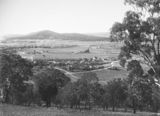 Picture relating to Red Hill - titled 'View from Red Hill over Forrest and Capital Hill to Mt Ainslie. St Andrews Presbyterian Church in centre.'