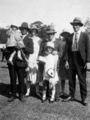 Picture relating to Murwillumbah - titled 'Having fun at the Murwillumbah Show, Murwillumbah, New South Wales, 1927'
