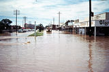 Picture relating to Charleville - titled 'Charleville flood - Wills Street'