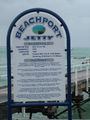 Picture relating to Beachport - titled 'Beachport Jetty Information Sign'