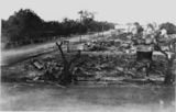 Picture relating to St George - titled 'Devastating fires at St George, Queensland, ca. 1915'