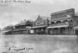 Picture relating to Crows Nest - titled 'Buildings in Charlotte Street, Crows Nest, 1911'