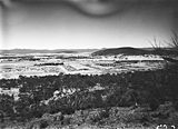 Picture relating to Braddon - titled 'Reid and Braddon from Mt Ainslie, Ainslie Hotel on right, Civic Centre in centre, Black Mountain on the horizon.'