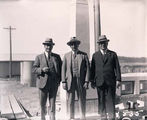 Picture relating to Bruce - titled 'Rt Hon Stanley Melbourne Bruce with Sir John Butters and Sir John Hanson at Old Parliament House'