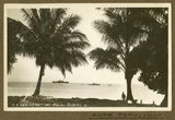 Picture relating to Palm Island - titled 'Steamship S.S. Orminston at Palm Island, near Townsville, 1932'
