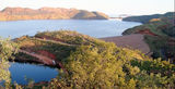Picture relating to Lake Argyle - titled 'Ord River Dam Lake Argyle'