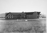 Picture relating to Ainslie - titled 'Front of Hotel Ainslie from Limestone Avenue'